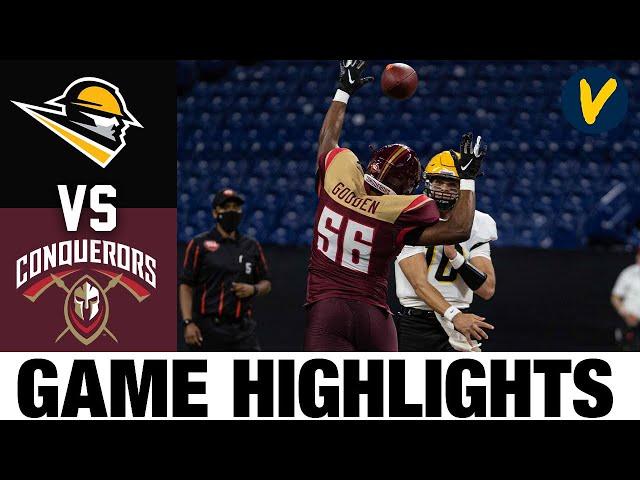 Linemen vs Conquerors | Week 4 |  The Spring League Highlights