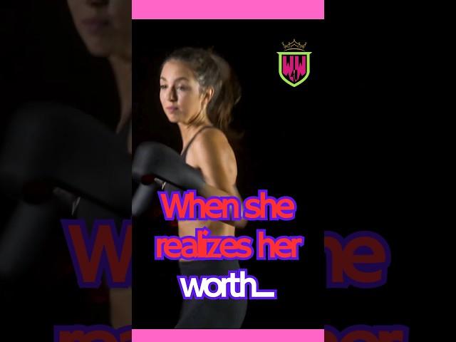 When She Realizes Her Worth‍️ She becomes Unstoppable‍️ #knowyourworth