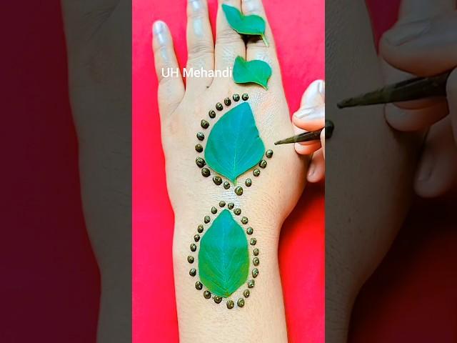 Back hand simple mehandi designs| new stylish front hand mehndi #shorts #shortvideoyoutubeshorts