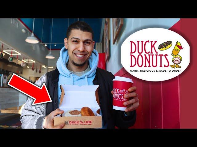 The BEST Duck Donuts Meal On a Diet