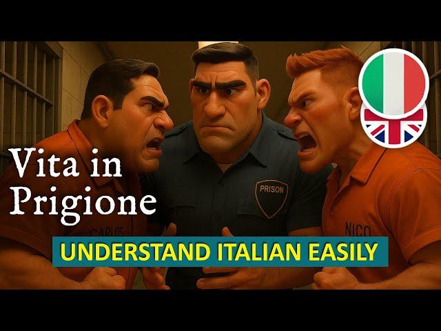 LEARN ITALIAN with a Prison Guard's Daily Life Story