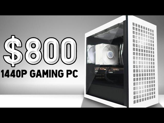 BEST $800 Gaming PC Build Tutorial! [w/ Benchmarks]