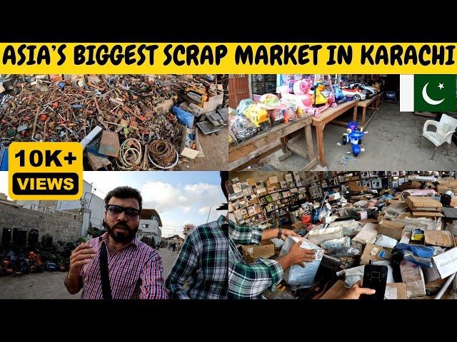 Shershah Kabari Market | Scrap Market in Karachi