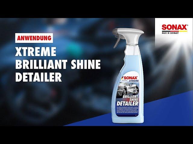 Anwendung SONAX XTREME BrilliantShine Detailer