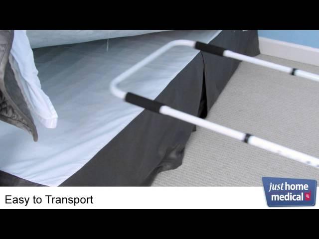 Just Home Medical: Home Bed Assist Handle with Floor Support