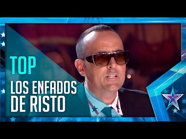 RISTO MEJIDE contra TODOS: Sus mayores enfados sobre el escenario | Got Talent España