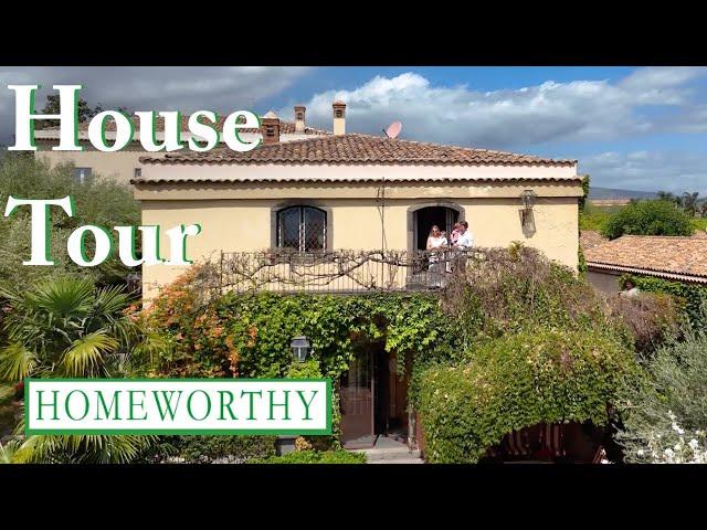 HOUSE TOUR | Inside An Exquisite Italian Villa with Sea Views