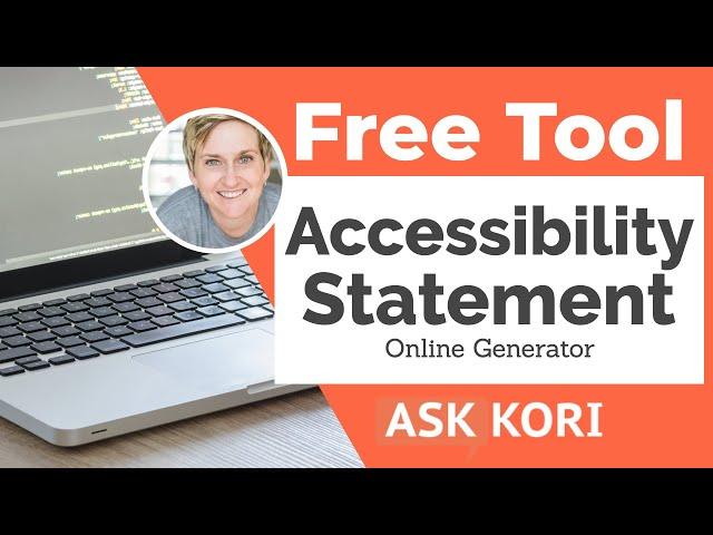 Free Tool to Generate an Accessibility Statement for Your Website