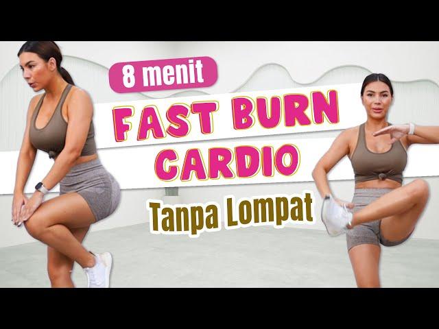 8 MENIT FAST BURNING CARDIO WORKOUT - Home workout (Membakar kalori & Workout Membakar lemak)