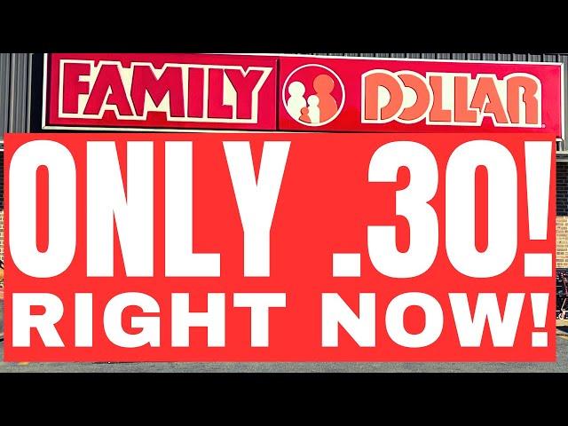 89% SAVINGS!! | FAMILY DOLLAR DEALS!!