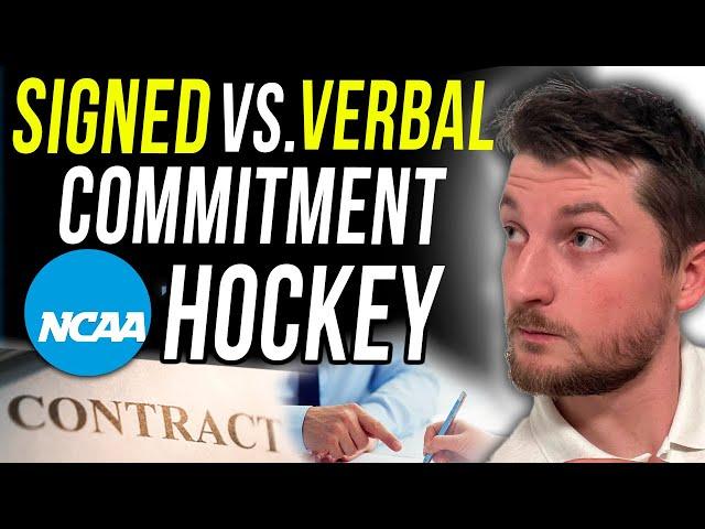 Signed Commits (NLIs), Verbal Commits & Tenders in Hockey