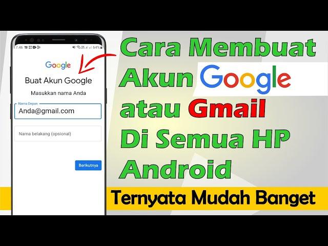 Cara Mudah Membuat Akun Google Baru