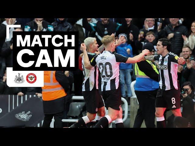 MATCH CAM  Newcastle United 3 Brentford 1 | Behind The Scenes