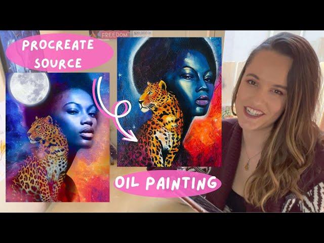 How to create sources for your paintings using procreate!