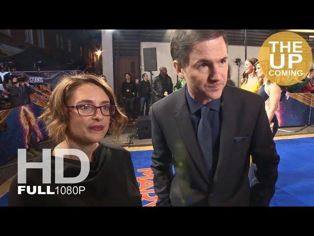 Anna Boden and Ryan Fleck Captain Marvel premiere interview London