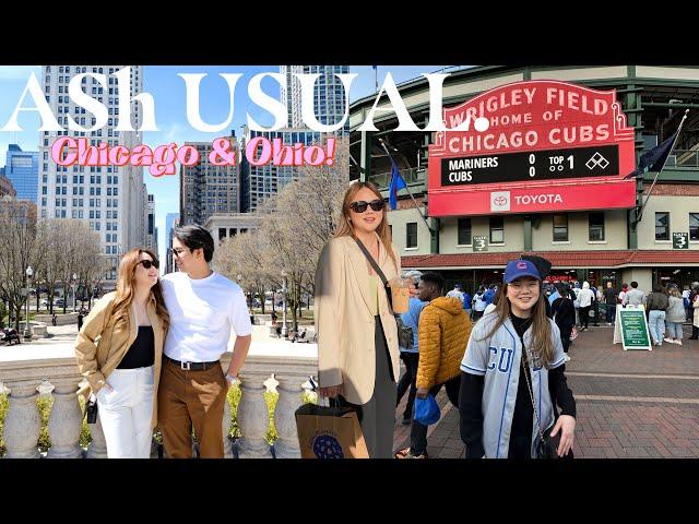 #AShUSUAL in THE US: CHICAGO & OHIO! | ASHLEY SANDRINE