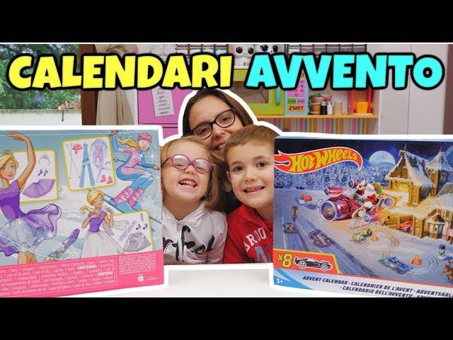 CALENDARIO dell'AVVENTO DI COPPIA: Barbie e Hot Wheels