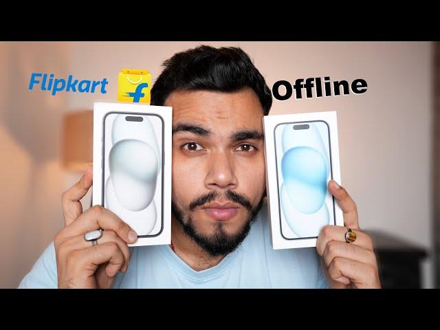 Buying iPhone Online vs Offline ! Flipkart BBD Sale (HINDI)