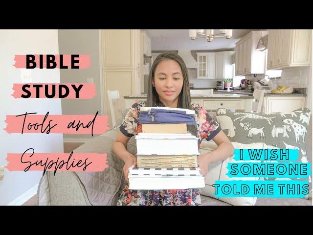 Bible Study Tools and Supplies for Beginners - Tips for Studying the Bible | Christian Inspiration