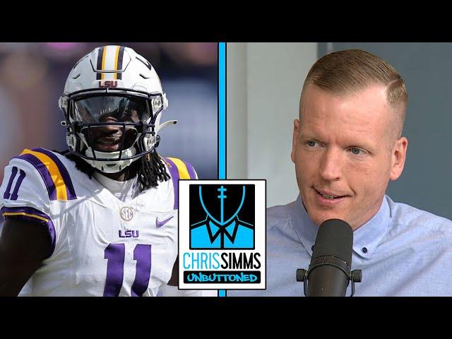 NFL Draft 2024 WR rankings: Brian Thomas Jr., LSU | Chris Simms Unbuttoned | NFL on NBC