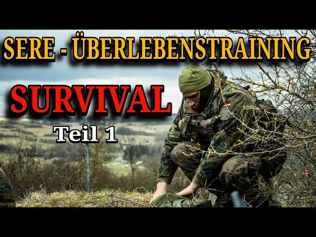 SURVIVAL | SERE Training [English Sub] Part 1 - Survivaltraining in the alps