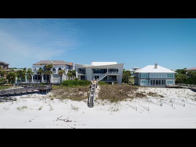 Remarkable Gulf Front Contemporary Home in Santa Rosa Beach, Florida