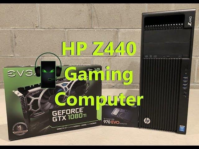 HP Z440 Gaming Computer (GTX 1080 Ti and NVME.2 Install)