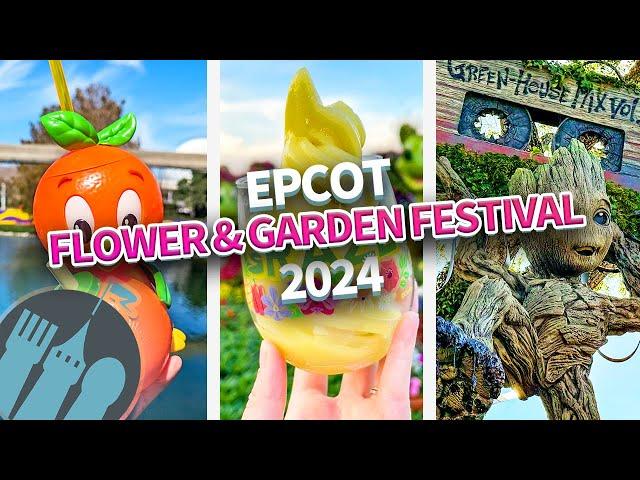 We Ate EVERYTHING at EPCOT's Flower & Garden Festival 2024