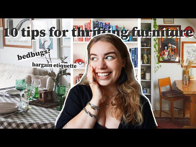 Thrifting furniture? Here are 10 things you should know