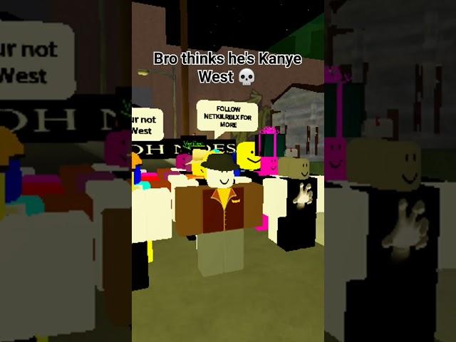 KANYE WEST COEMS  #fyp #netkilrblx #roblox #coems #dahood #trending #viral