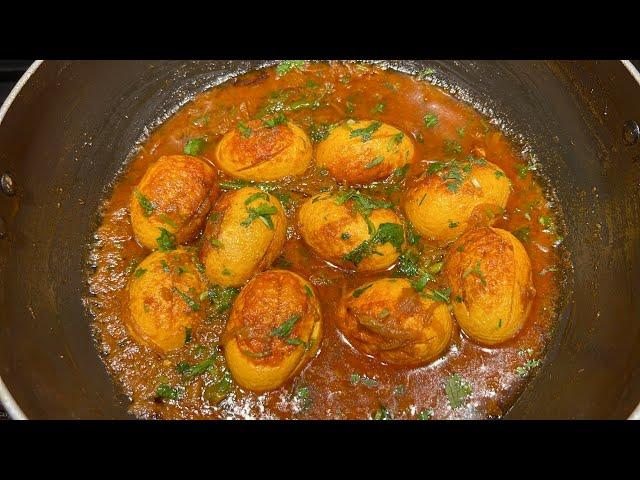 BANGLADESHI STYLE Egg Curry Recipe | Dim Vhuna | ডিম ভুনা রেসিপি