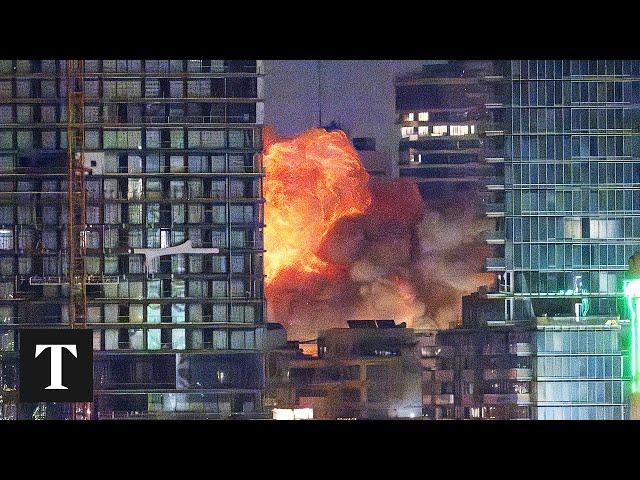 LIVE: Iranian Missiles Hit Tel Aviv Amid Israel Conflict