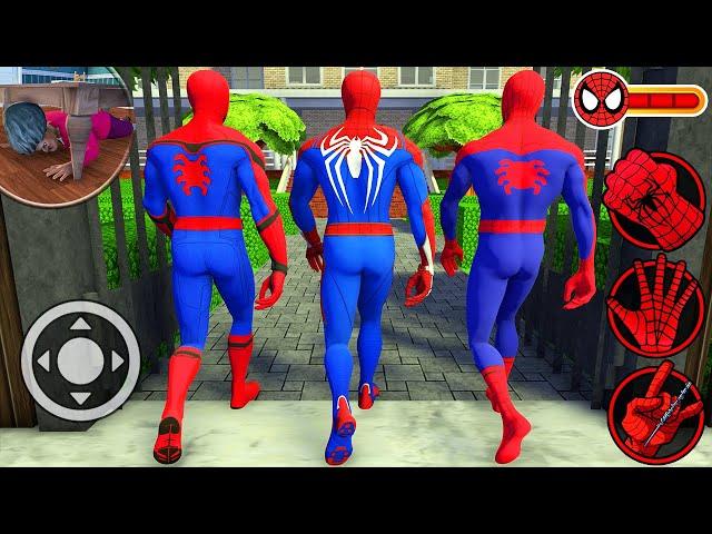 SpiderMan Team Playing Hide And Seek in Scary Teacher 3D