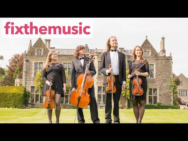 Wedding String Quartet Wales - Pop Medley