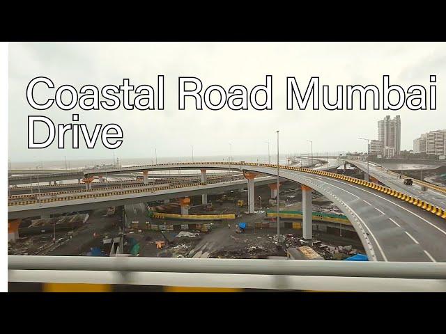 Driving on new Coastal Road of Mumbai | South Mumbai Car Drive #mumbai #coastal