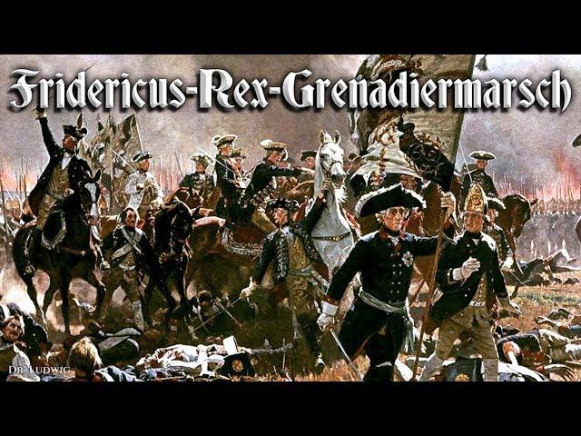 Fridericus Rex Grenadiermarsch [German march and folk song][+English translation]