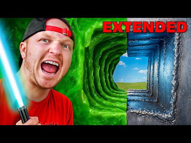 Escaping 100 Layers of SLIME vs STEEL - EXTENDED