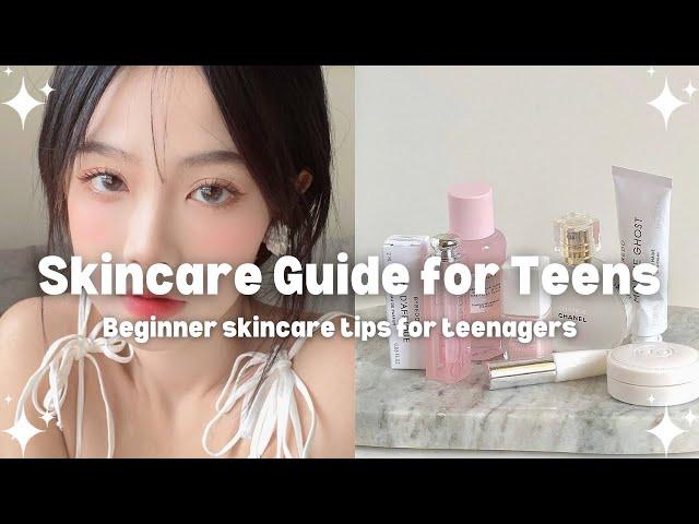 Beginner skincare routine for teenagers 