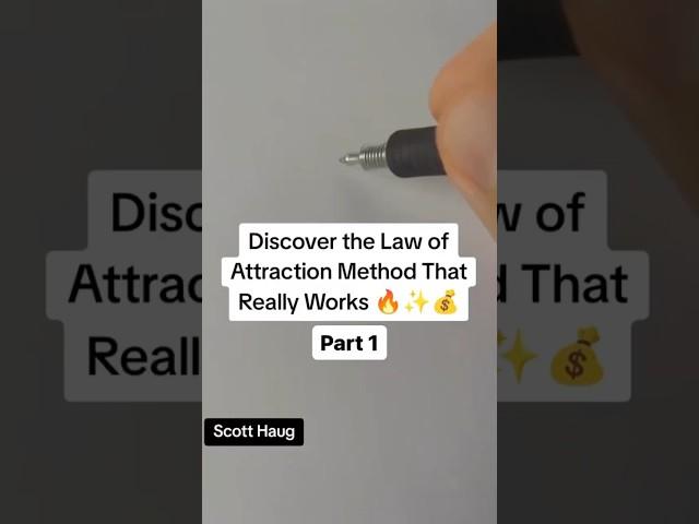 Part 1 - Practice the frequency of your desires! ️