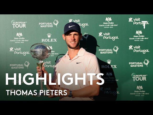 Thomas Pieters Winning Round Highlights | 2021 Portugal Masters