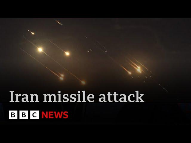 Iran threatens new “crushing attack” on Israel after launching more than 180 missiles  | BBC News