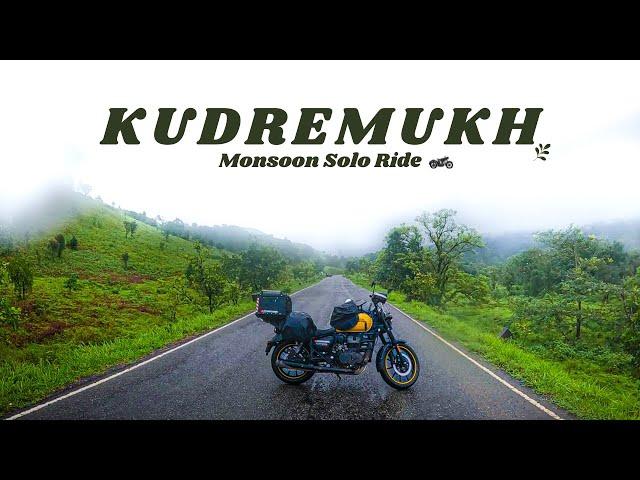 Kudremukh Bike Ride during Monsoon - Meteor 350 | Kudremukh National Park