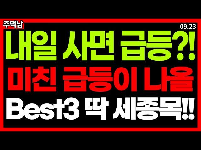 내일 사면 수익? 이 '3가지 종목' 매수 기회 노려보세요. 테마주 급등주 주식추천 추천주 금투세 해리스 관련주 신재생에너지 관련주 태양광 관련주 로보택시 관련주 주가전망 목표가