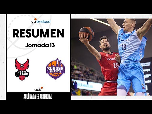 Coviran Granada - Zunder Palencia (109-85) GAME HIGHLIGHTS | Liga Endesa 2023-24