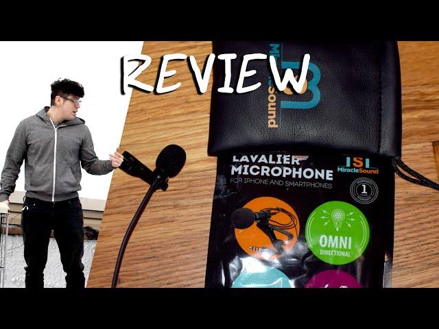 Miracle Sound Lavalier Mic ($8 Clip-on Mic!) Unboxing & Review