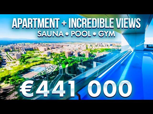 Property for sale with Incredible Views & swimming pool + Gym in Madrid Spain | real estate Alegria