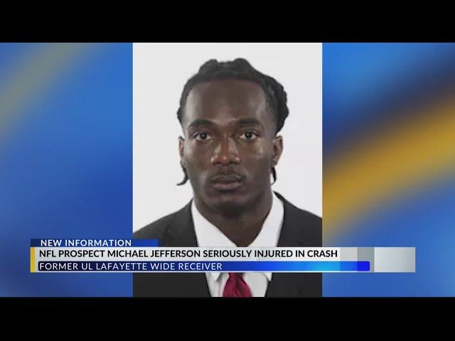 NFL prospect Michael Jefferson seriously injured in crash