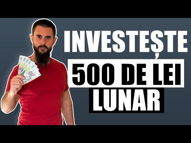 În ce investesc 500 de lei pe lună? #titluridestat #etf #acțiuniindividuale