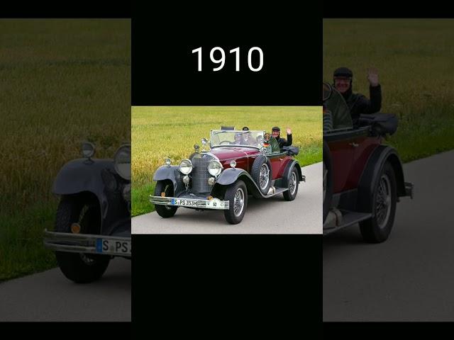 Evolution of Mercedes Benz 1885 to 1950 |Part 1 #shorts