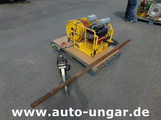 Weber V45 Rettungssatz Feuerwehr Schere Spreizer mit Motor www.auto-ungar.de